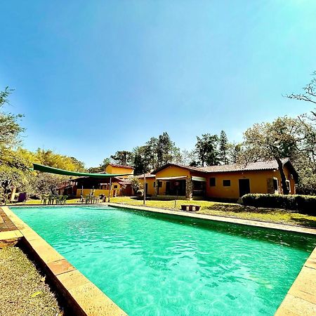 Hospedagem Fazenda Nova America Brotas Exterior foto