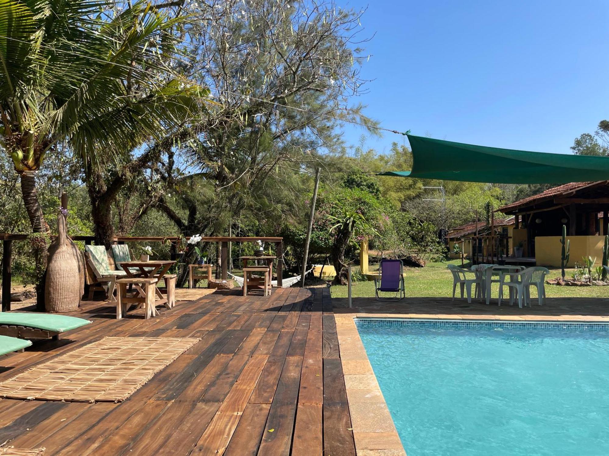 Hospedagem Fazenda Nova America Brotas Exterior foto