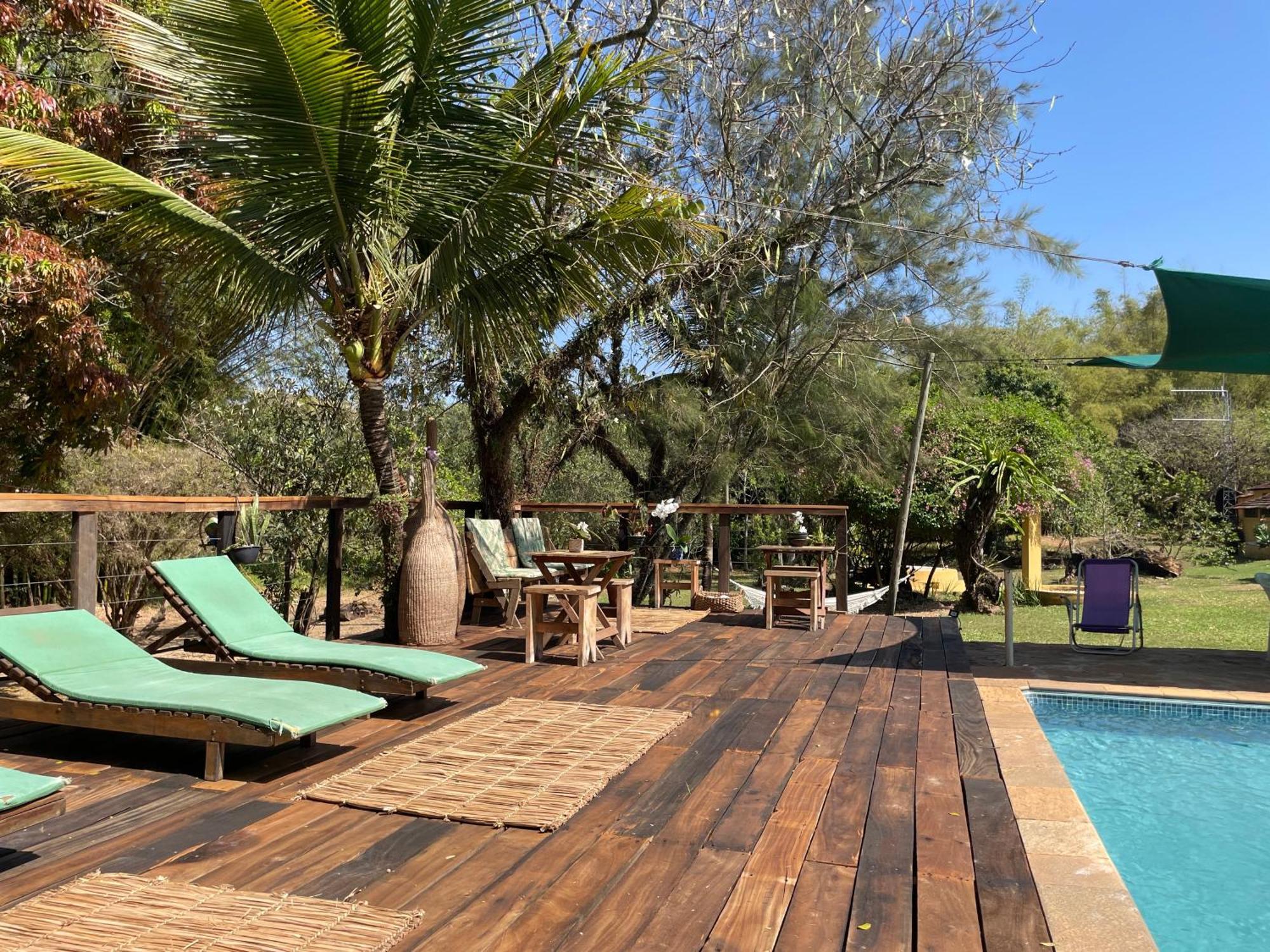 Hospedagem Fazenda Nova America Brotas Exterior foto