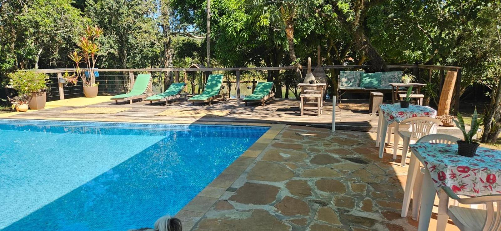 Hospedagem Fazenda Nova America Brotas Exterior foto