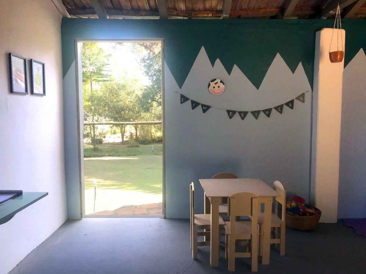 Hospedagem Fazenda Nova America Brotas Exterior foto